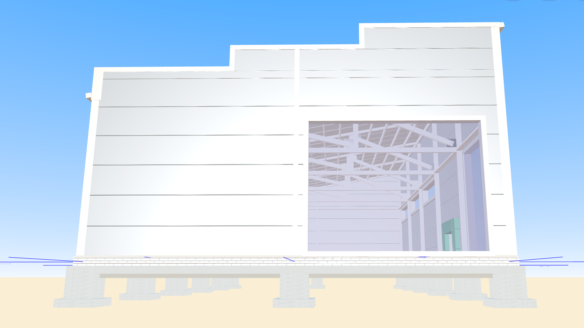 Завод ПК Веста объявляет о заказе быстровозводимого магазина 16Ш х 32Д х 6В из ЛСТК в г. Тула, Россия