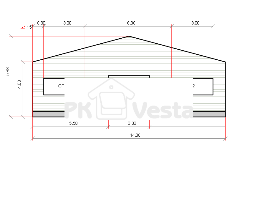 ПК «Веста» объявляет о заказе административно-хозяйственного здания в г. Молодечно, Беларусь