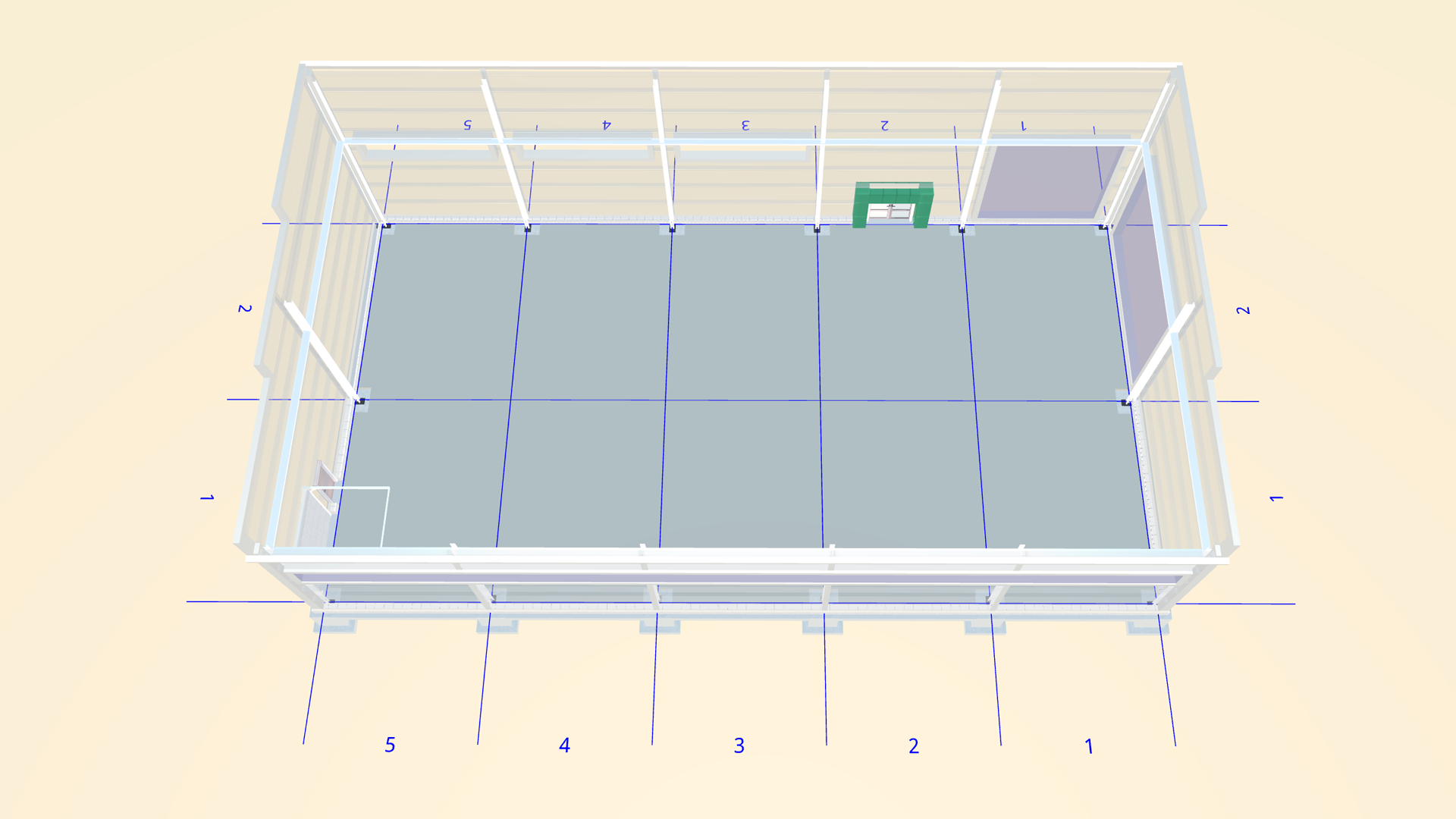Завод ПК Веста объявляет о заказе быстровозводимого магазина 16Ш х 32Д х 6В из ЛСТК в г. Тула, Россия