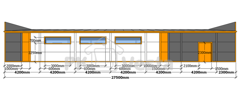 ПК «Веста» объявляет о заказе быстровозводимого офиса в г. Тула, Россия