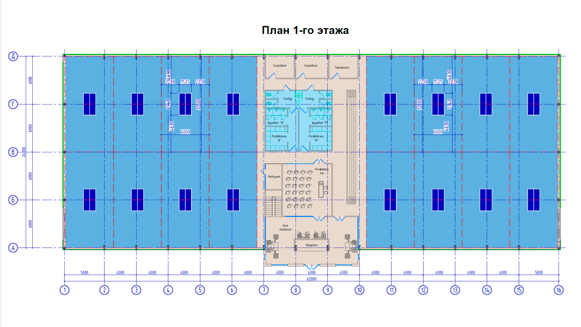 Завод ПК Веста объявляет о заказе быстровозводимого спортивного зала 24Ш х 62Д х 6В в г. Ташкент, Узбекистан.