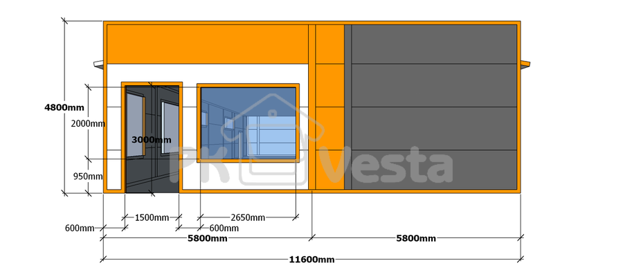 ПК «Веста» объявляет о заказе быстровозводимого офиса в г. Тула, Россия
