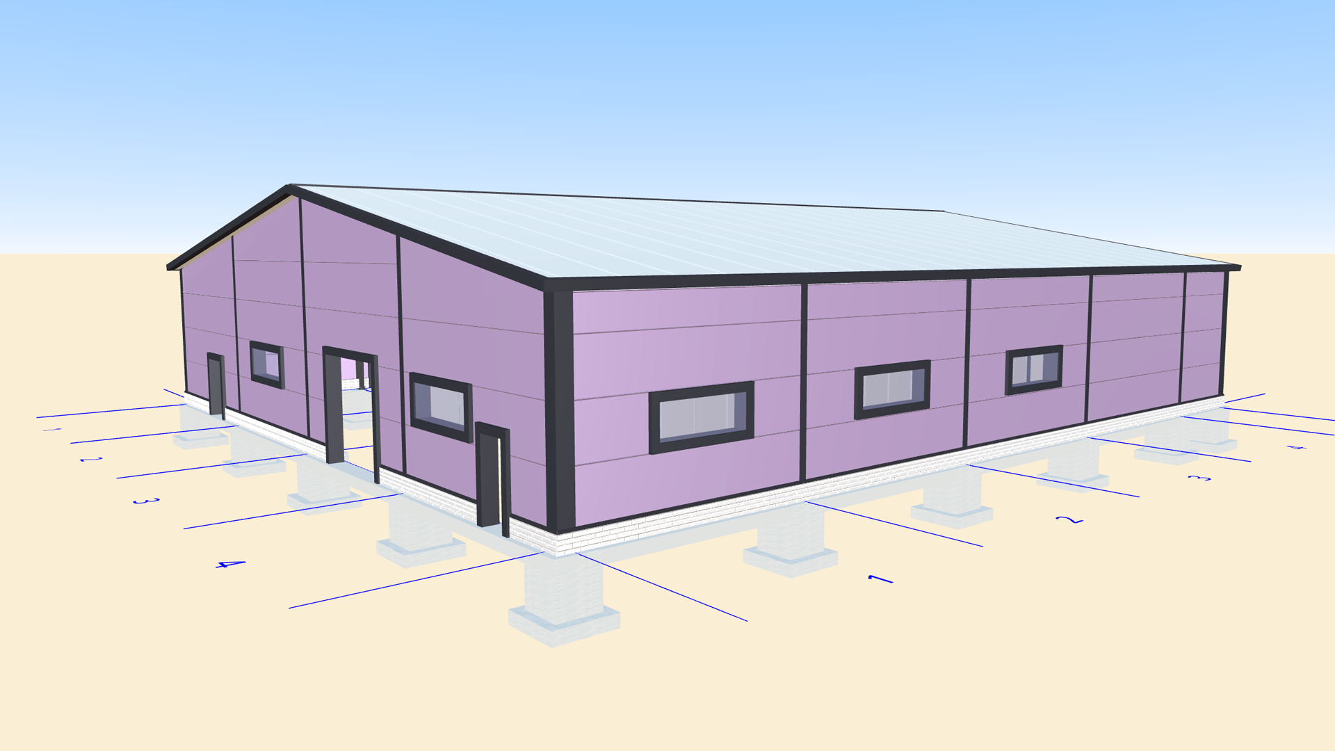 Завод ПК Веста объявляет о заказе быстровозводимой швейной фабрики 24Ш х 27Д х 3.5В в г. Богородск, Россия