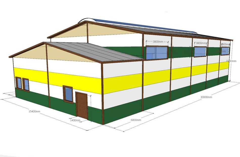 строительство спортзала в Казахстане