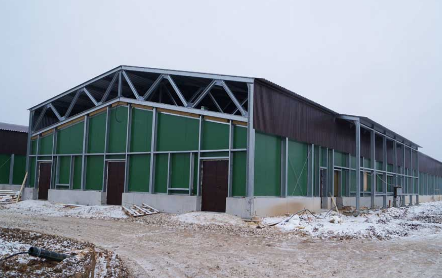 строительство быстровозводимого птичника в Казахстане