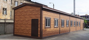 118. Быстровозводимый магазин пряников и мини склад 5х25х3 в г. Тула, Россия