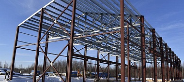 114. Цех по ремонту оборудования для нефтяных месторождений 18 х 60 х 8.9 в г. Нефтеюганск, Россия