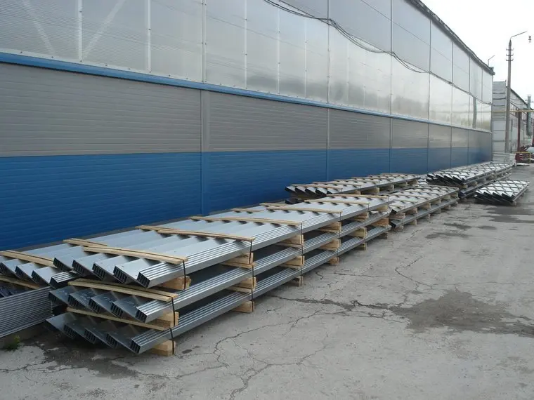 Отгрузка оцинкованного профиля в Белоруссию