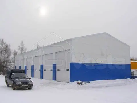 22. Гараж для бетоновозов, 12х30х6, г. Тула, Россия