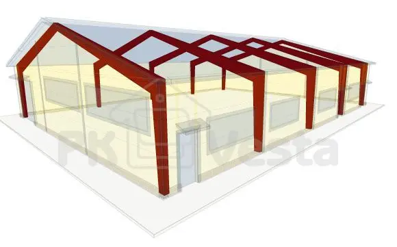 ПК «Веста» объявляет о завершении монтажа здания минизавода по изготовлению бутылок, Тульская область, Россия