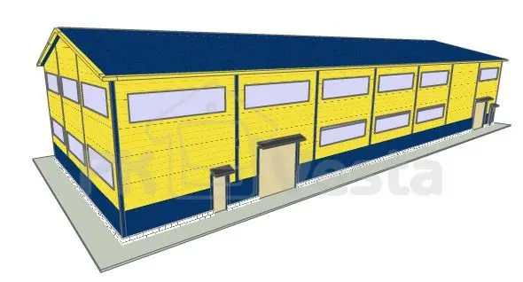 ПК «Веста» объявляет о заказе быстровозводимого здания швейного производства в г. Иваново, Россия