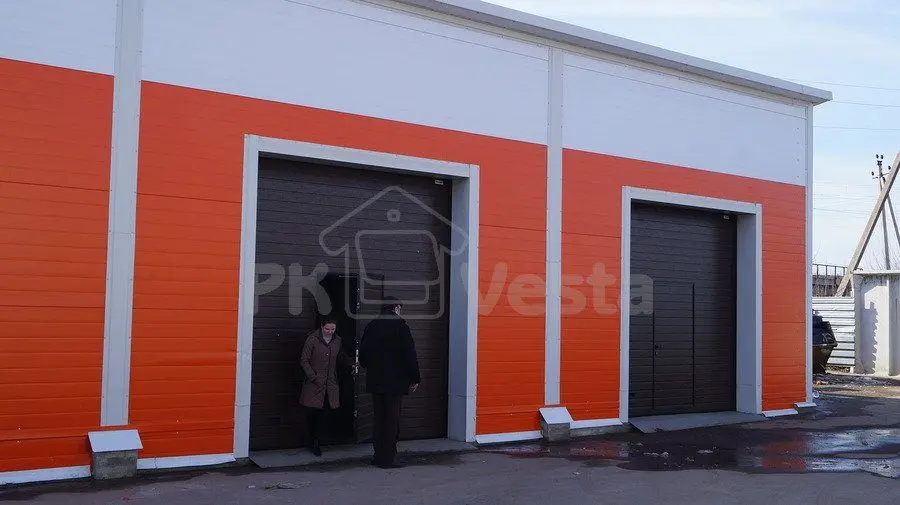 ПК «Веста» объявляет о монтаже быстровозводимого склада индивидуальных вещей в г. Рязань, Россия