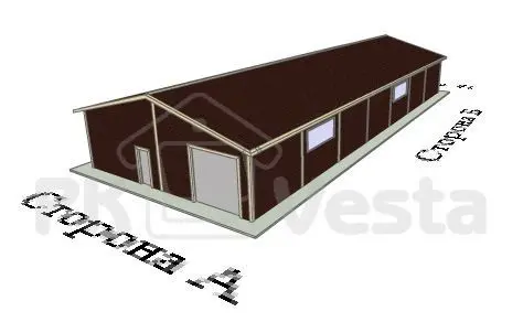 ПК «Веста» объявляет о завершении монтажа каркаса для быстровозводимого завода по изготовлению корма для рыб в г. Тула, Россия
