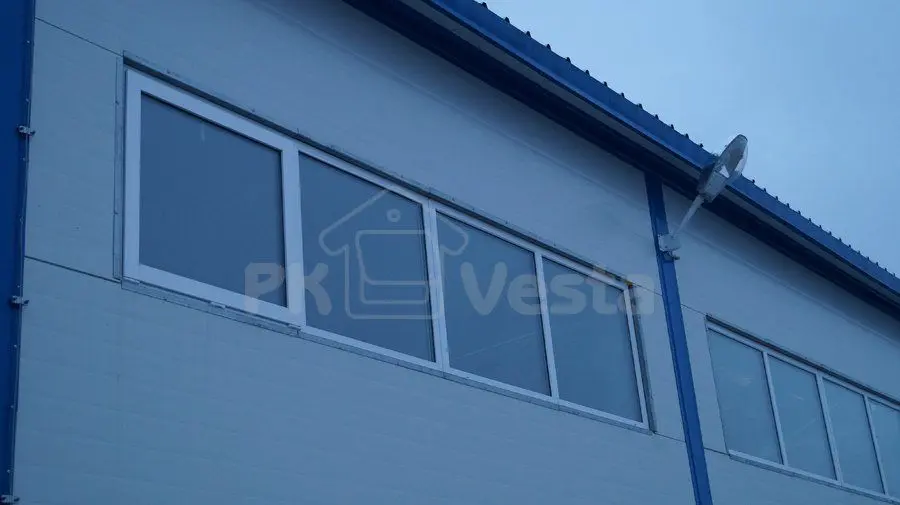 ПК «Веста» объявляет о завершение монтажа быстровозводимого склада для хранения китайских запчастей 15Ш х 42Д х 7В в г. Чехов, Россия