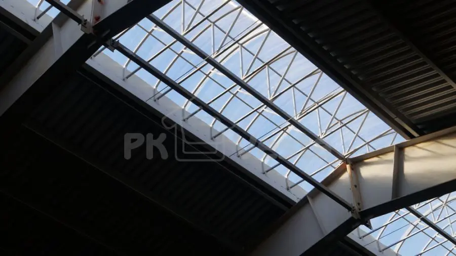 ПК «Веста» объявляет о вводе в эксплуатацию быстровозводимого здания 36 х 36 х 7 завода по изготовлению полимерных изделий в МО, Россия