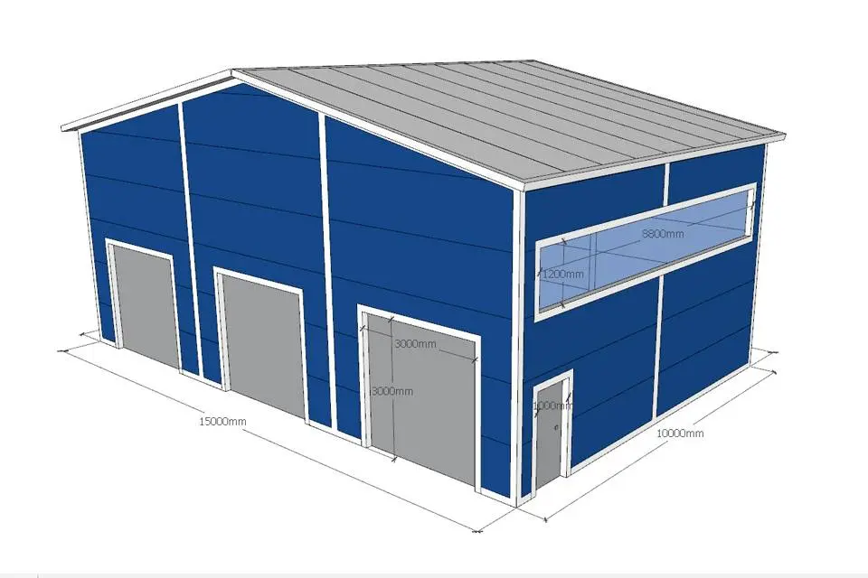 Завод ПК Веста объявляет о замещении заказа на быстровозводимый автосервис 15Ш х 10Д х 4В в г. Венев, Россия