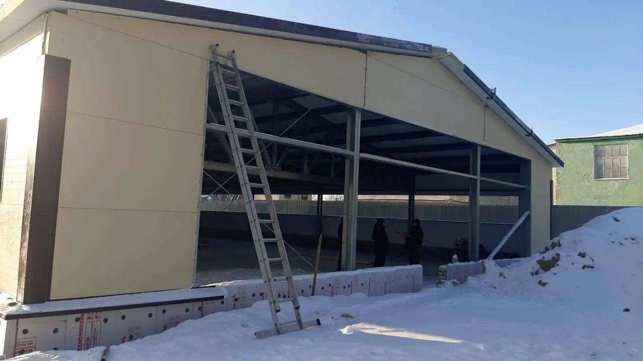 Завод ПК Веста объявляет о заказе быстровозводимого магазина 18х36х3 в г. Рязань, Россия