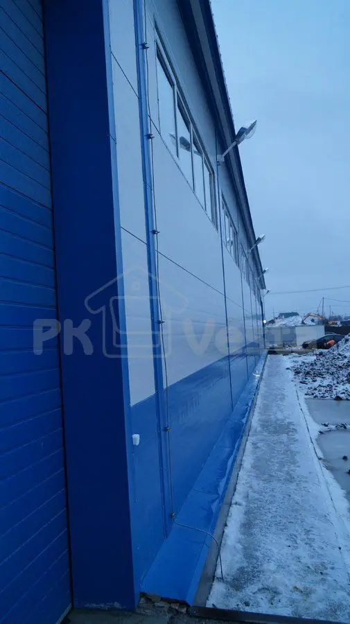 ПК «Веста» объявляет о завершение монтажа быстровозводимого склада для хранения китайских запчастей 15Ш х 42Д х 7В в г. Чехов, Россия