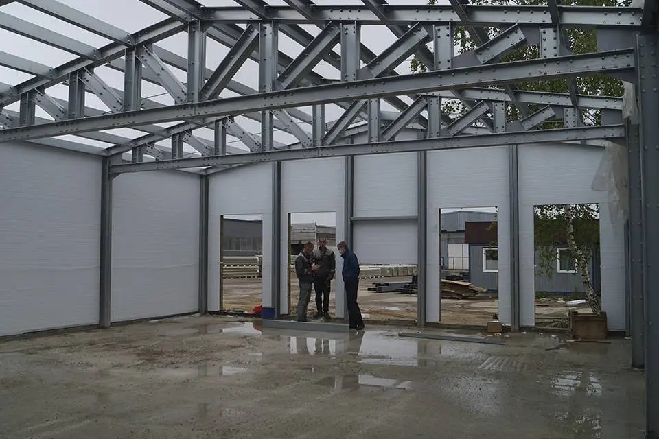 Завод ПК Веста объявляет о заказе и монтаже быстровозводимого офиса 10х14х3 в г. Тула, Россия