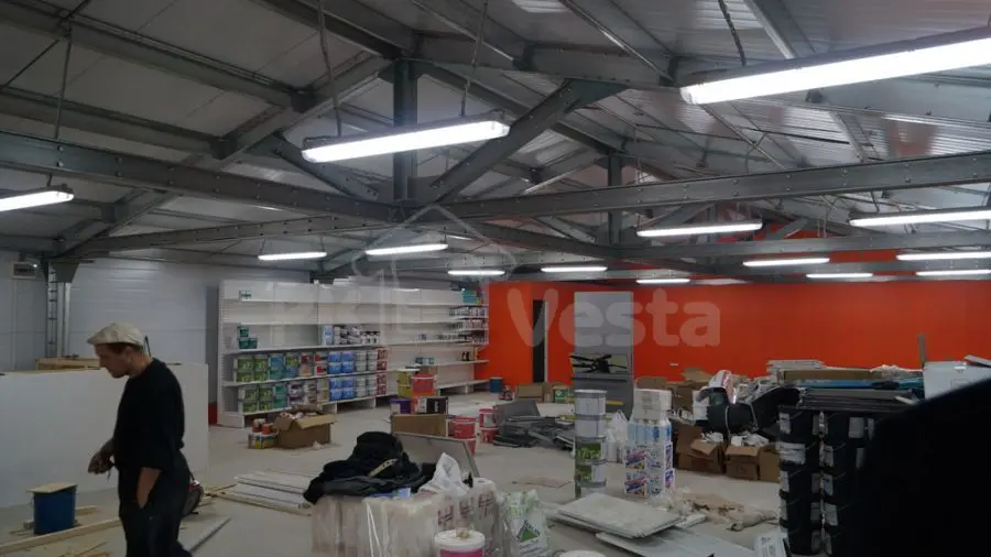 ПК «Веста» объявляет о сдаче в эксплуатацию быстровозводимого магазина строительных материалов в г. Химки, Россия