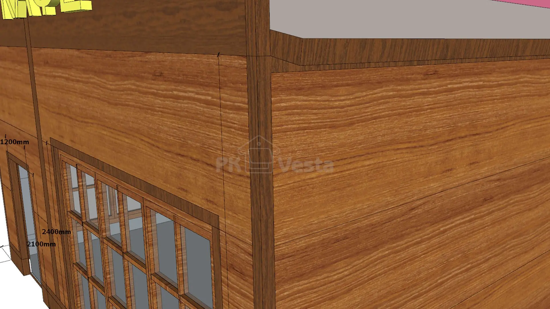 ПК «Веста» объявляет о заказе быстровозводимого кафе 8 х 15 х 5.4 из ЛСТК в г. Элиста, Россия