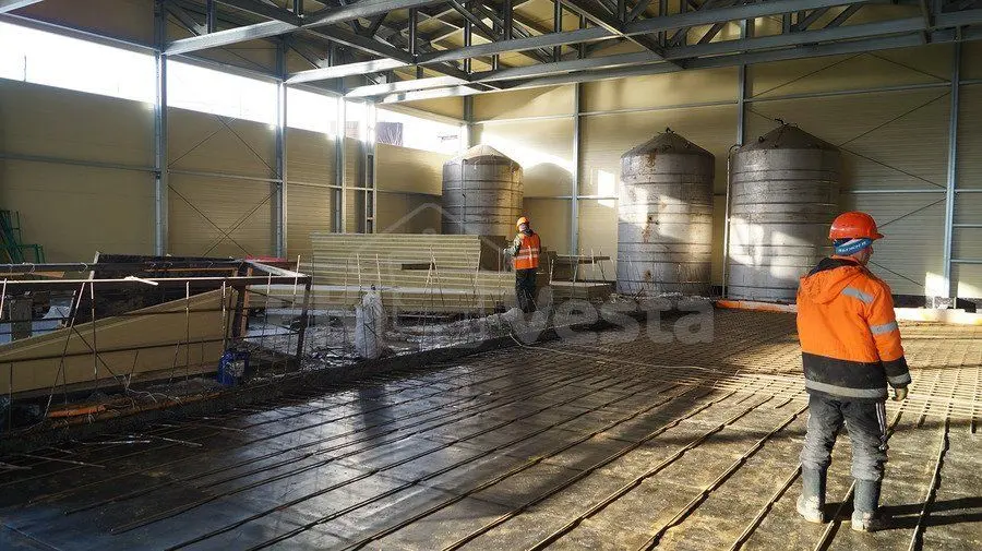 ПК Веста объявляет о завершение монтажа стальных конструкций фармацевтической фабрики в Рязанской обл., Россия