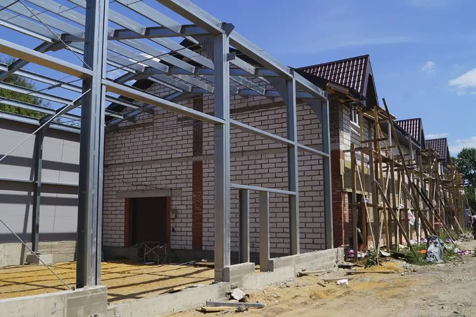 Завод ПК Веста объявляет о заказе быстровозводимого склада/производства 13.3х42х6 для изготовления обоев в г. Тула, Россия