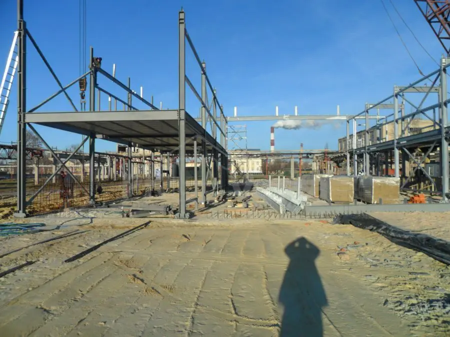 ПК «Веста» объявляет о начале строительства быстровозводимого сервисного центра по обработке контейнеров и автоцистерн в г. Тамбов, Россия