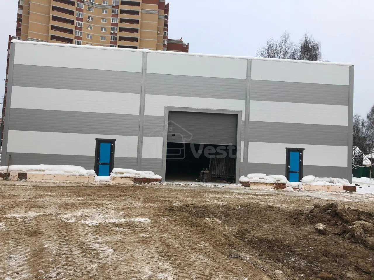 ПК «Веста» объявляет о завершение строительства быстровозводимого магазина 27 х 62 х 7.2 ПЯТЕРОЧКА в г. Пушкино, Россия