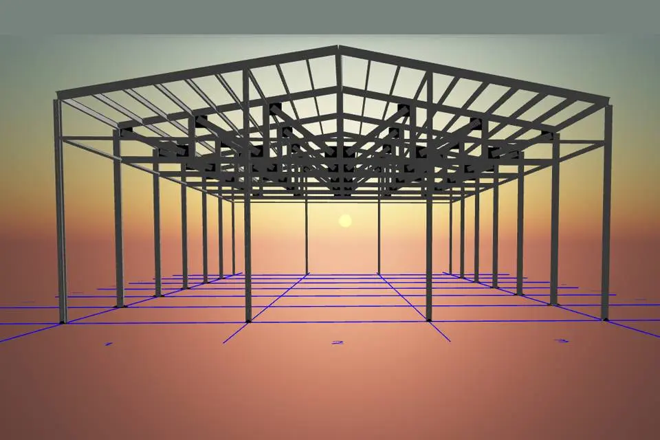 Завод ПК Веста объявляет о заказе быстровозводимого склада 18х36х6 из ЛСТК в г. Одинцово, МО, Россия