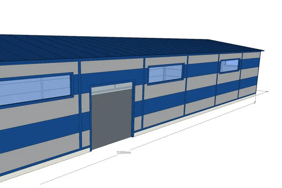 Завод ПК Веста объявляет о заказе быстровозводимого склада 15 х 52 х 6 для хранения изделий из ПНД в г. Домодедово, Россия