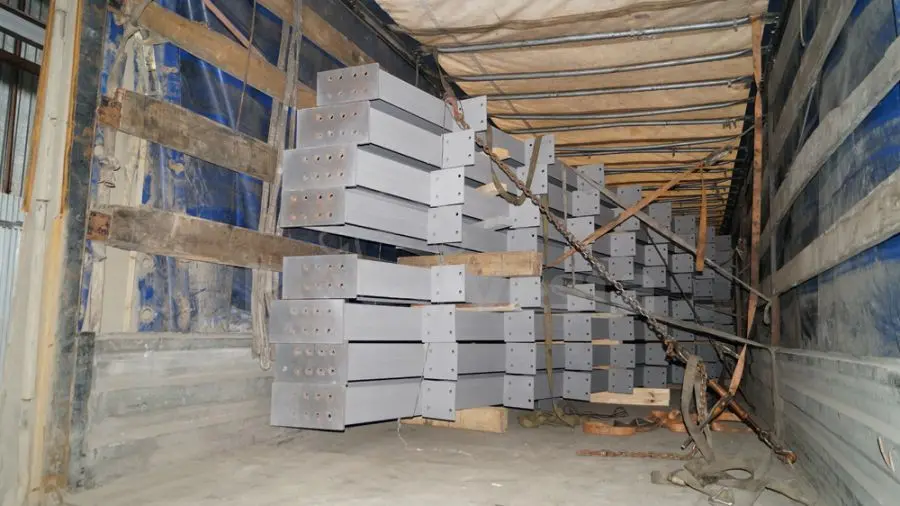 ПК «Веста» объявляет об отгрузке комплекта быстровозводимого здания с завода в г. Тула, Россия