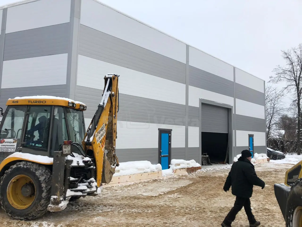 ПК «Веста» объявляет о завершение строительства быстровозводимого магазина 27 х 62 х 7.2 ПЯТЕРОЧКА в г. Пушкино, Россия