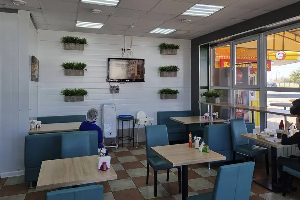 ПК «Веста» объявляет о начале монтажа быстровозводимого кафе 8 х 15 х 5.4 из ЛСТК с необычным дизайном в г. Элиста, Россия