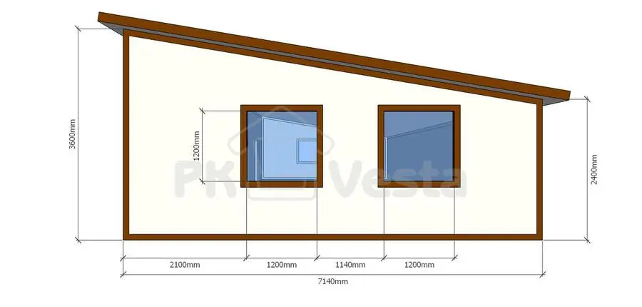 Продажа нового комплекта модульного здания 7.14Шх19.4Дх3.6В со склада – за полцены!
