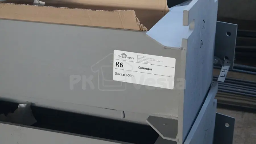 Завершается изготовление быстровозводимого склада сухих продуктов в г. Тула