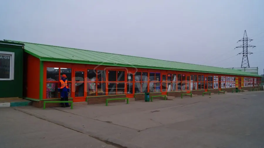 ПК «Веста» объявляет о сдаче в эксплуатацию быстровозводимого магазина строительных материалов в г. Химки, Россия