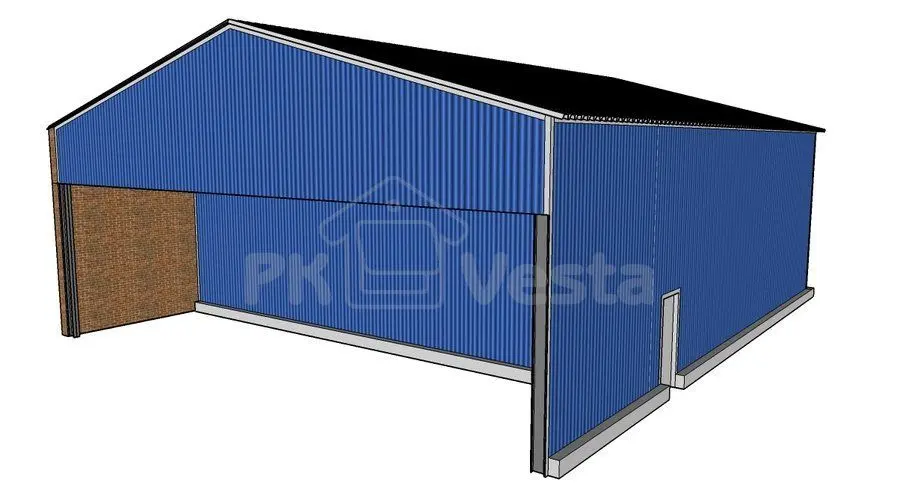 ПК «Веста» объявляет о заказе быстровозводимого склада для хранения алюминиевой упаковки в Туле, Россия