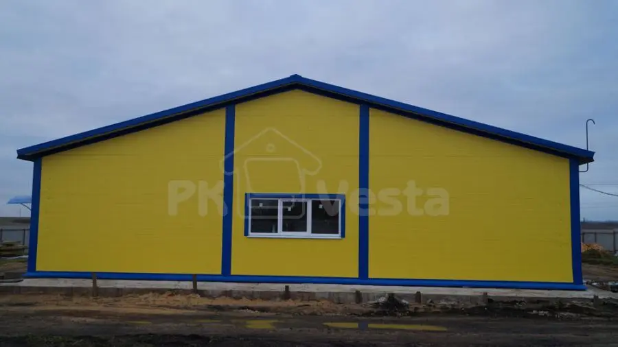 ПК «Веста» объявляет о завершении монтажа здания минизавода по изготовлению бутылок, Тульская область, Россия