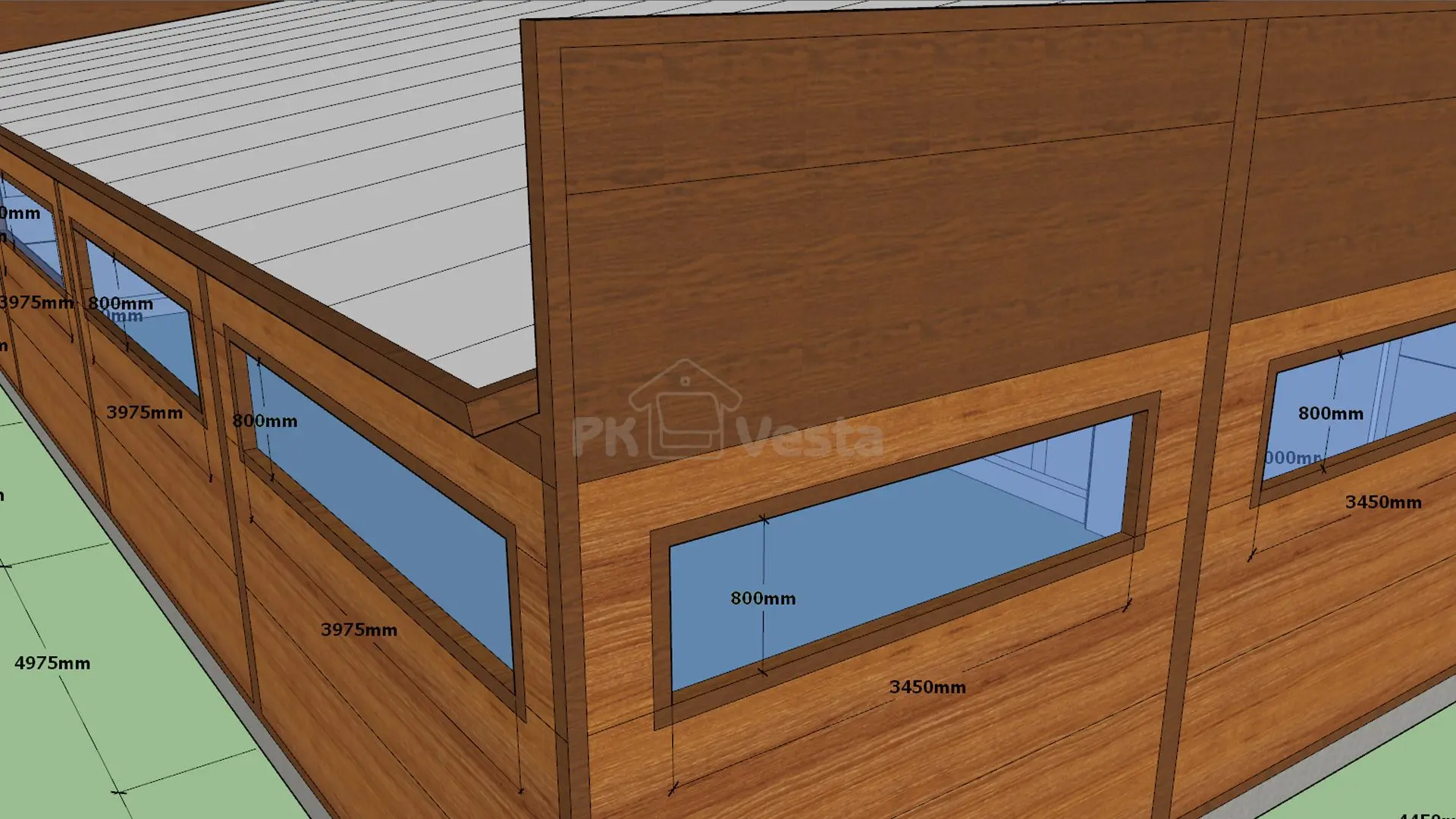 ПК «Веста» объявляет о заказе быстровозводимой автомастерской 8.9 х 19.9 х 3.6 в г. Новомосковск, Россия