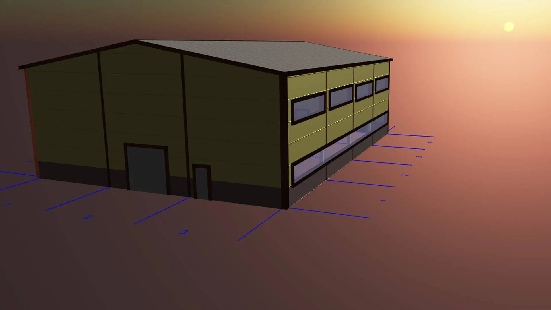 ПК Веста объявляет о заказе быстровозводимого магазина 18х24х7.2 в г. Ступино, Россия