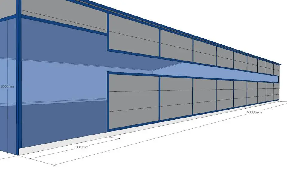 Завод ПК Веста объявляет о заказе быстровозводимого магазина со складом 30Ш х 60Д х 6В в г. Махачкала, Россия