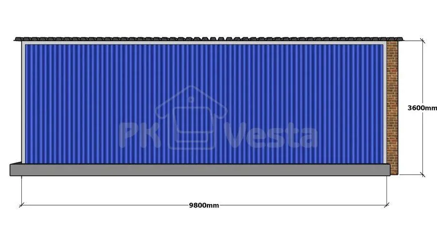 ПК «Веста» объявляет о заказе быстровозводимого склада для хранения алюминиевой упаковки в Туле, Россия