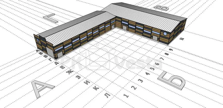 ПК «Веста» объявляет о заказе быстровозводимого спортивного комплекса (18/27Шх52Дх8.5В) около г. Черкесск, Россия