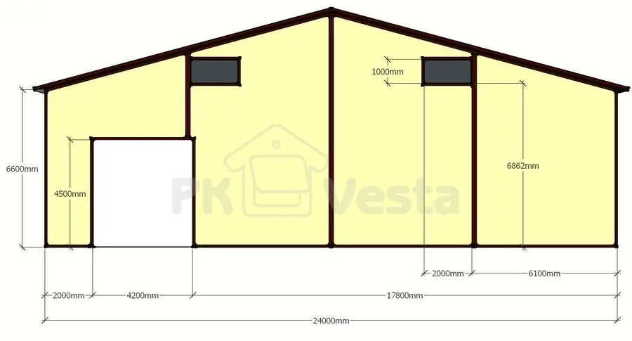 ПК «Веста» объявляет о заказе быстровозводимого овощехранилища в г. Давид-Городок, Беларусь