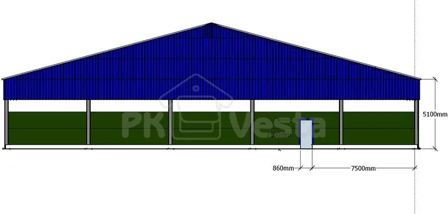 ПК «Веста» объявляет о заказе быстровозводимого склада/производства для хранения и выращивания грибов в г. Тула, Россия