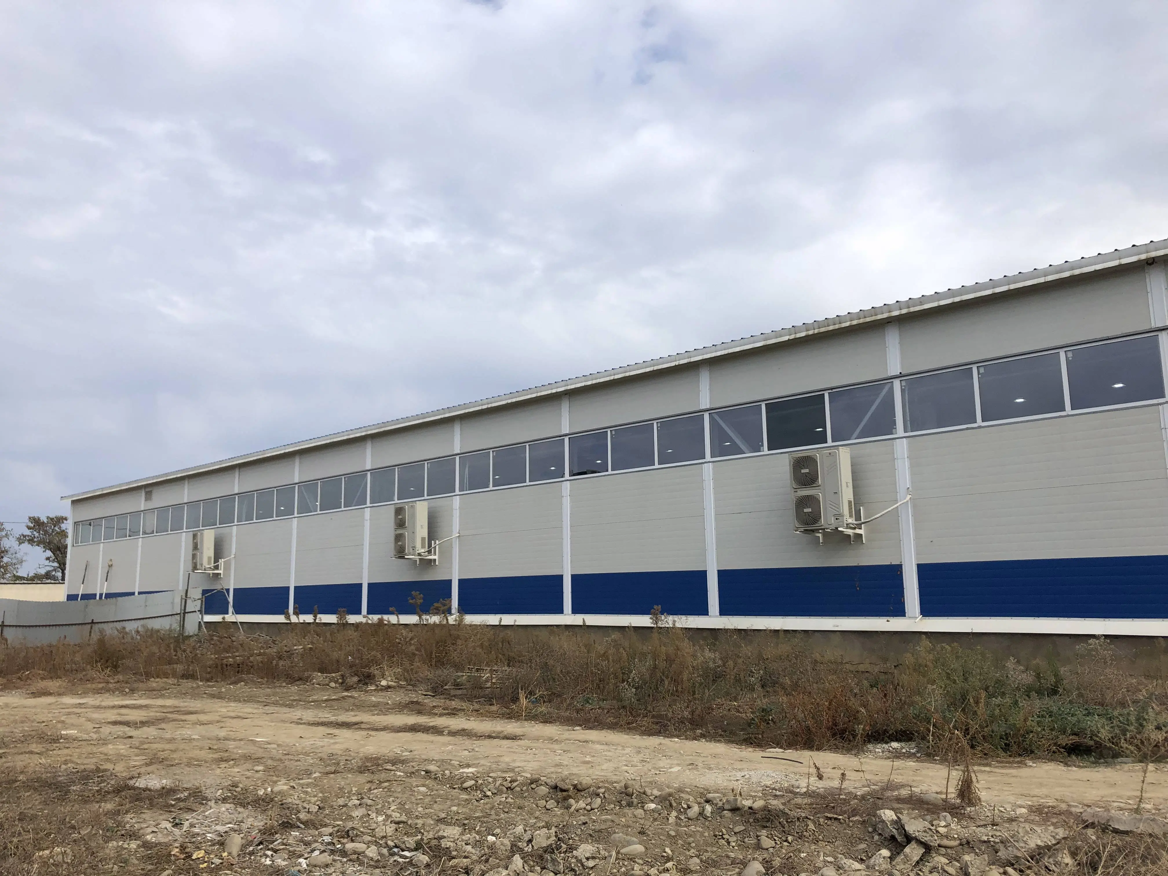 ПК Веста объявляет о завершении монтажа быстровозводимого магазина 24Ш х 63Д х 6.4В в г. Дагестанские Огни, Кавказ, Россия