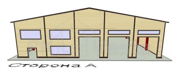 ПК «Веста» объявляет о заказе быстровозводимого автосервиса в г. Саратов, Россия