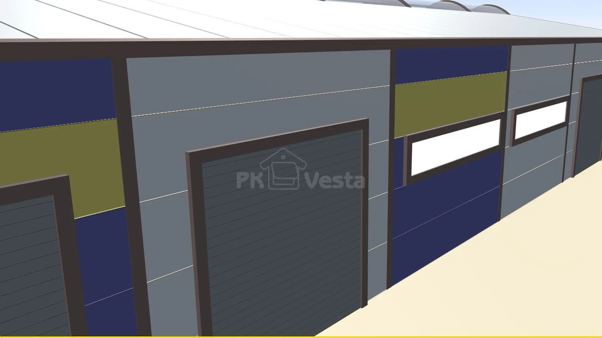 ПК «Веста» объявляет о заказе быстровозводимого мини склада/офиса 18 х 35 х 5.2 (ЛСТК) в г. Дмитров, Россия