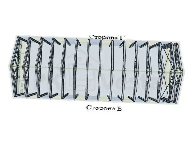 ПК «Веста» объявляет о заказе быстровозводимого склада в г. Воронеж, Россия